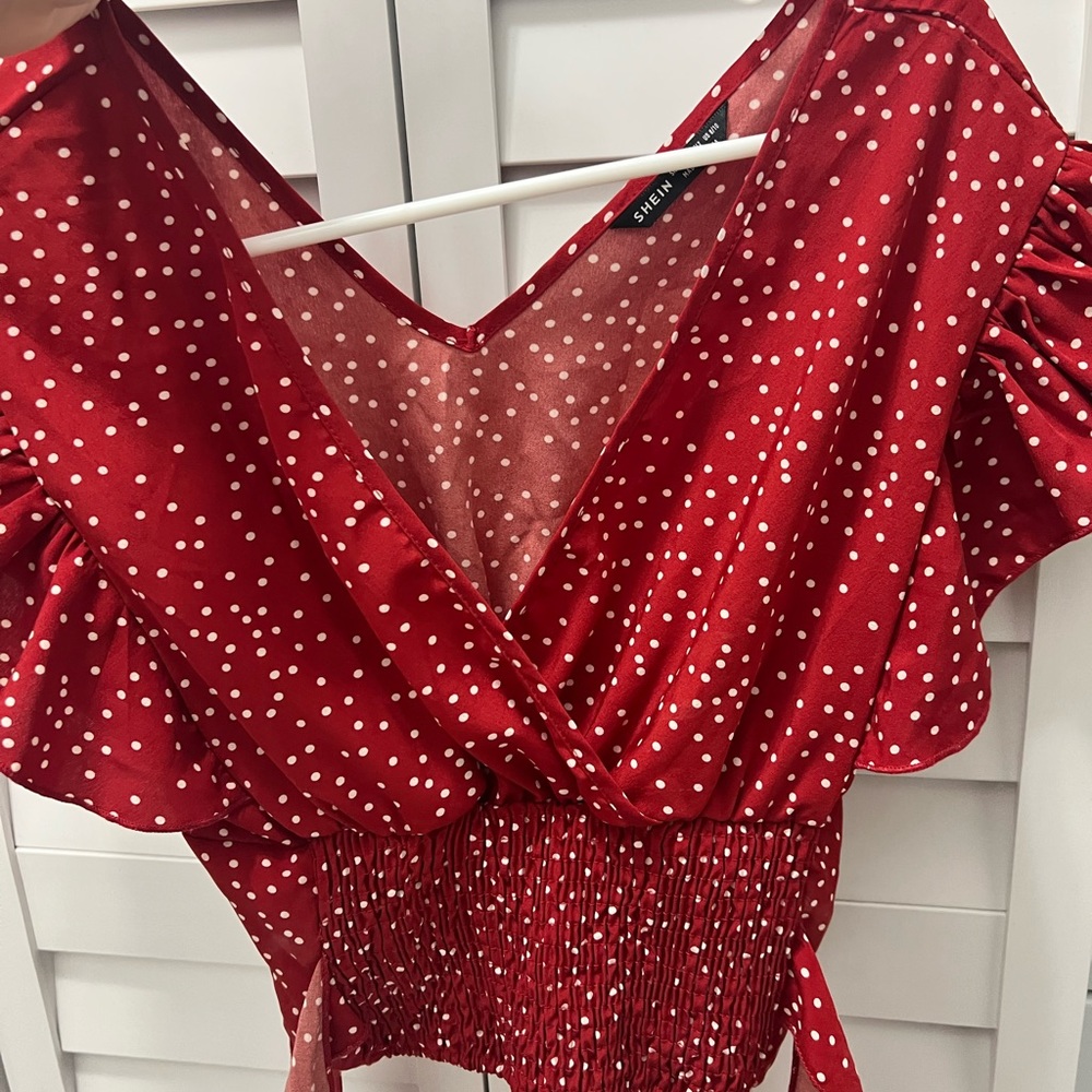 Red Shein Top